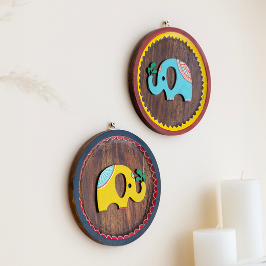 Uktha Wooden Wall Decor | Modern Minimal Design