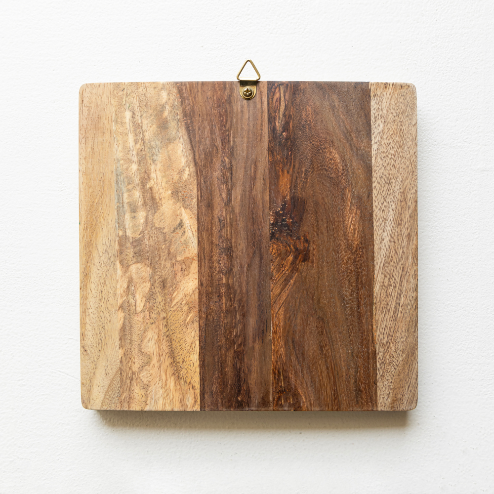 Shree Yantra Wall Plates | Spiritual Wooden Wall Art