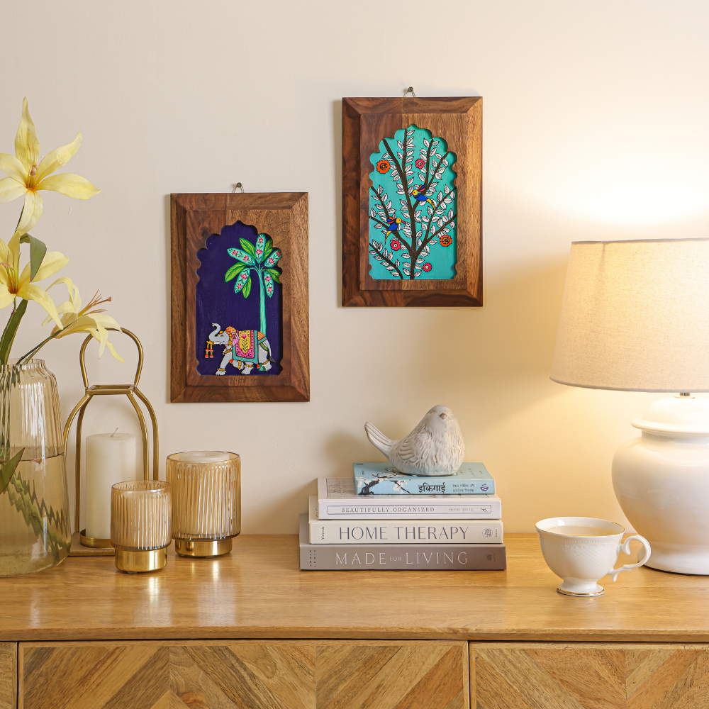 Arkataru Wall decor Jharokha I Set of 2 |