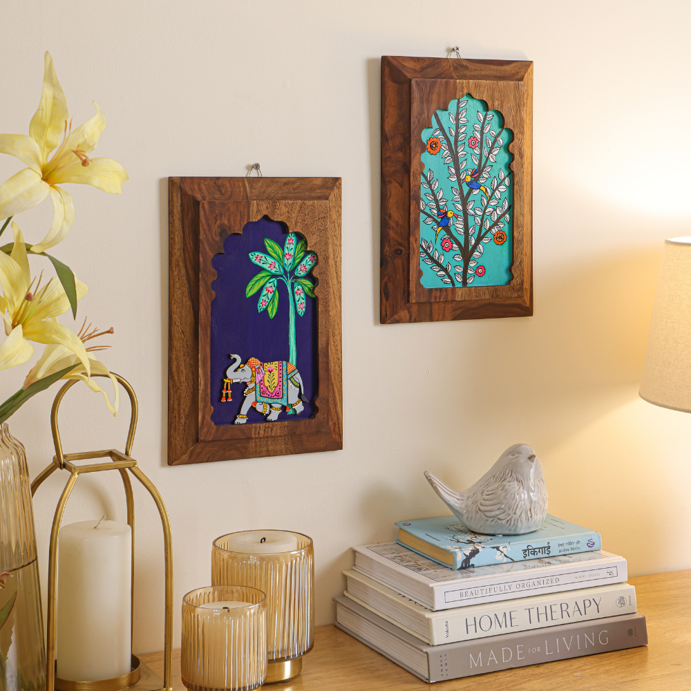 Arkataru Wall decor Jharokha I Set of 2 |