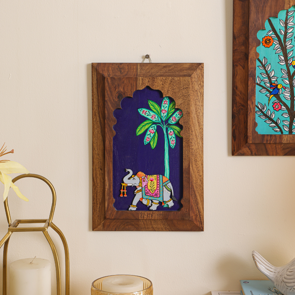 Bhānugaja Wall decor Jharokha I Set of 2 |