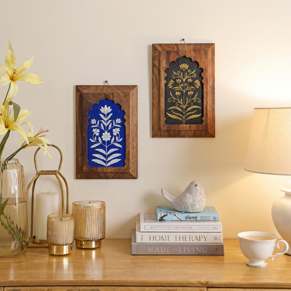 Arca Jharokha Wall decor  I Set of 2 |