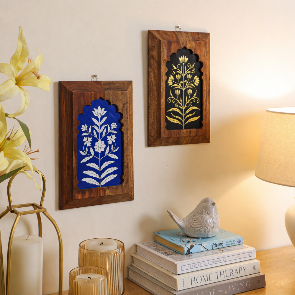Arca Jharokha Wall decor  I Set of 2 |