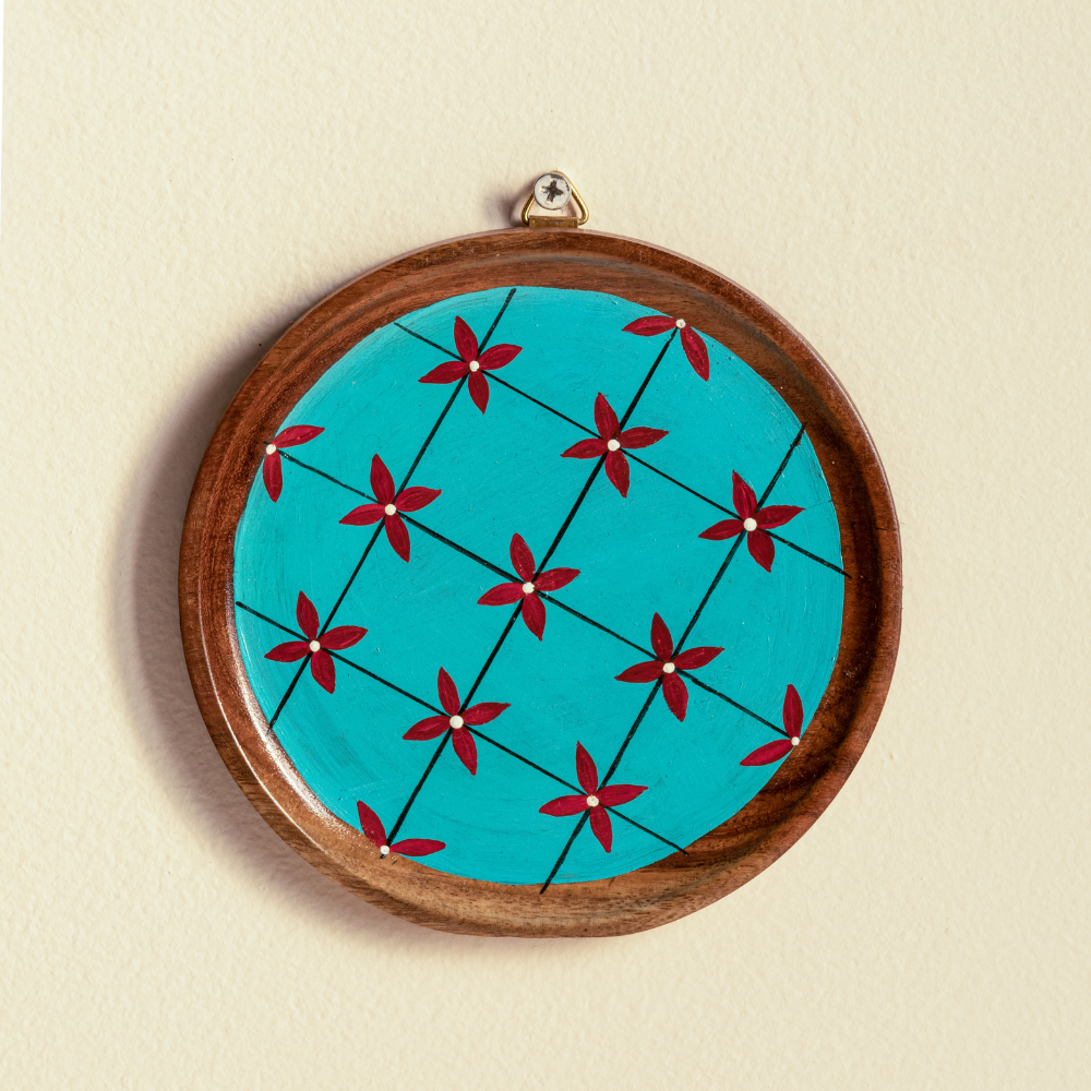Chitraksh Artistic Wooden Wall Plates | Premium Wall Decor