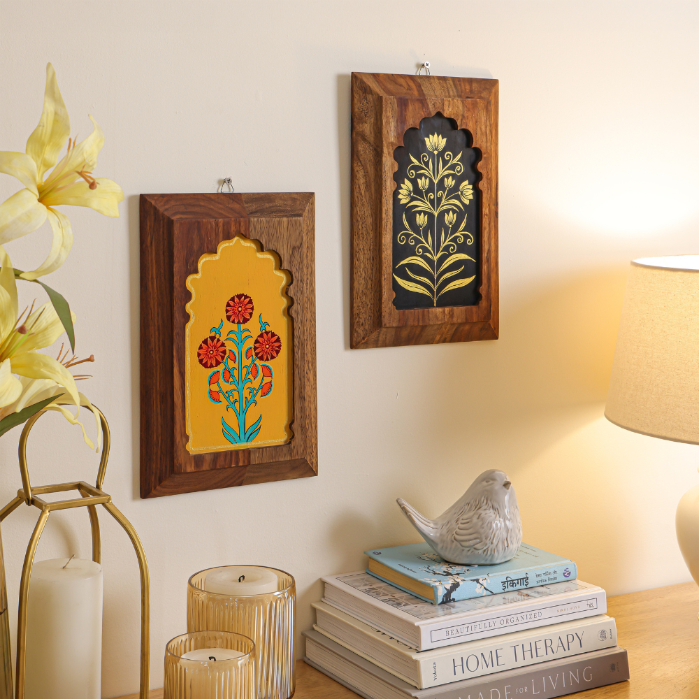Vivaswan  Wall decor Jharokha I Set of 2 |