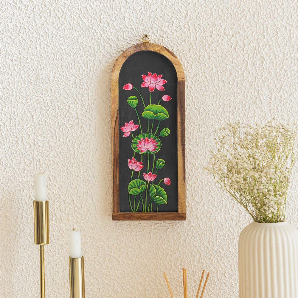 Sreyash Wooden Wall Plates | Artistic Living Room Decor