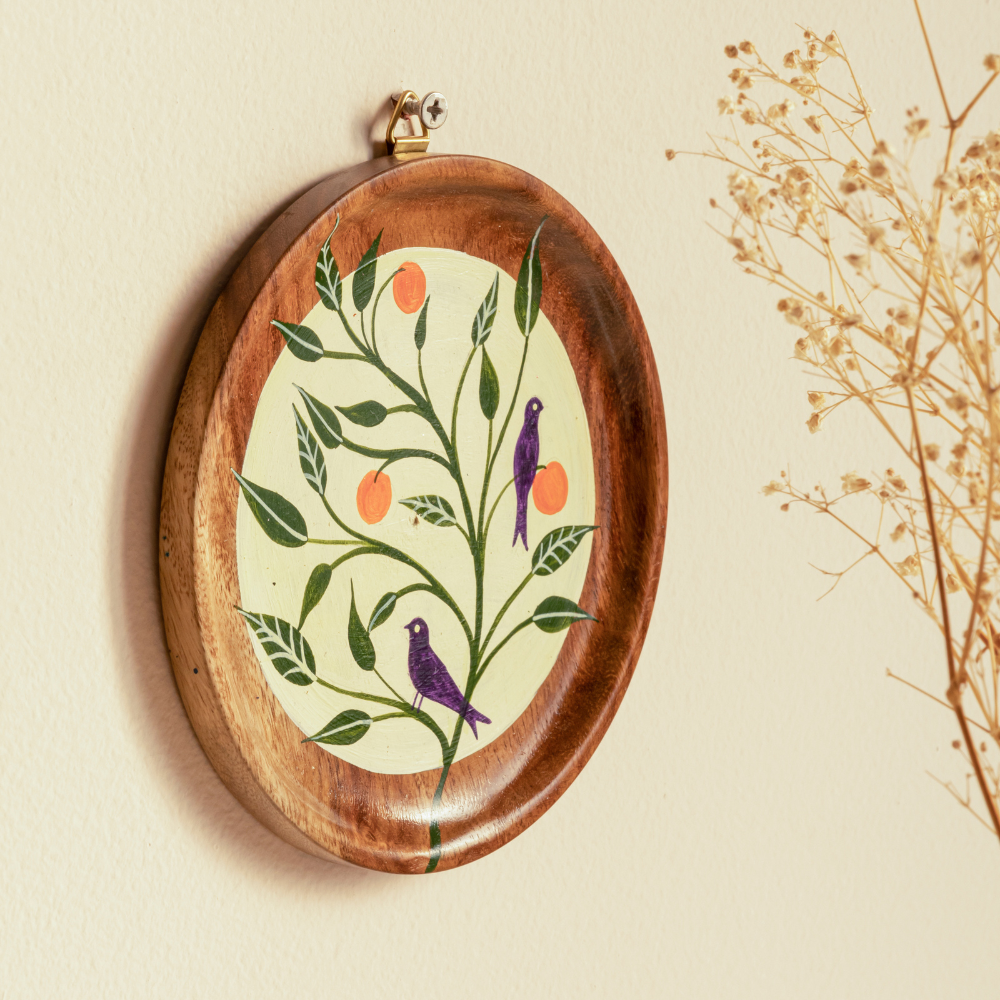 Eashan Wooden Wall Plates | Artistic Home Decor