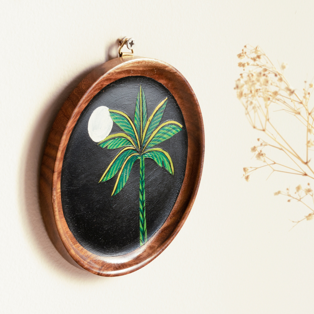 Adhrit Hand-Painted Wall Plates | Elegant Home Wall Decor
