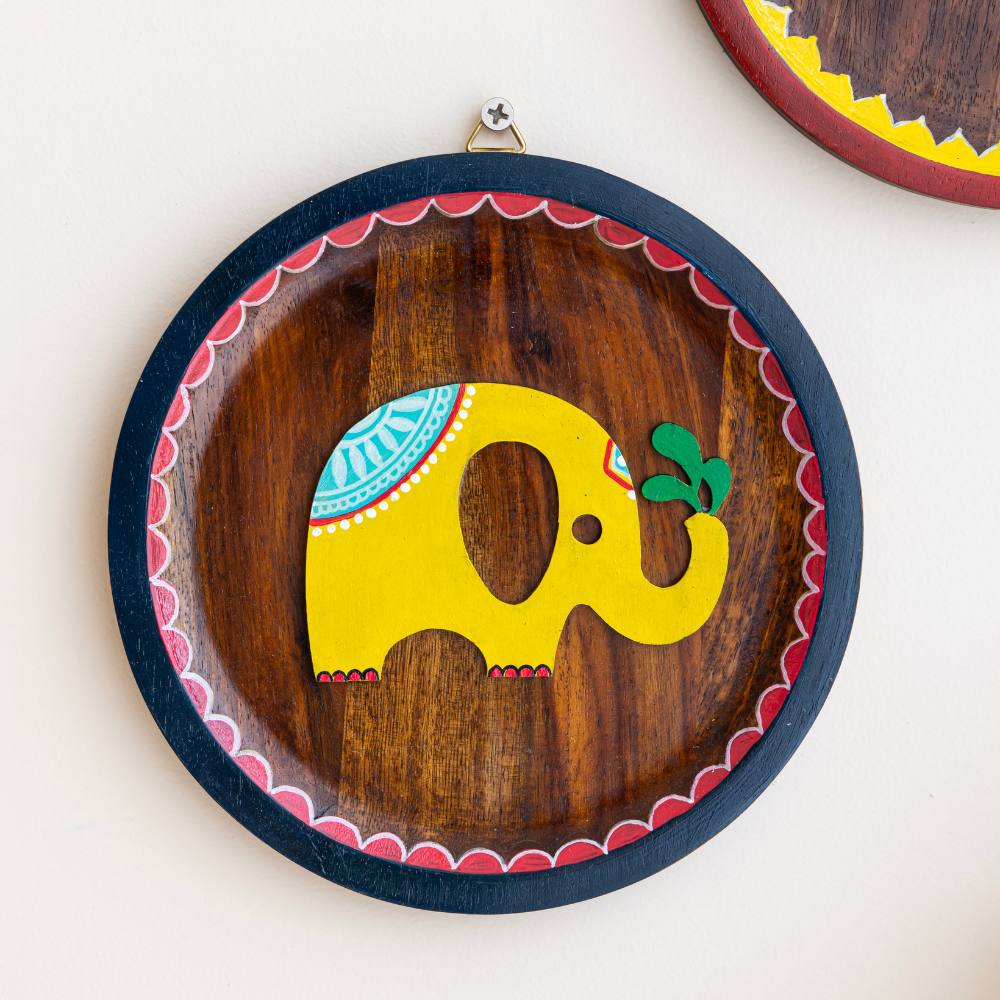 Uktha Wooden Wall Decor | Modern Minimal Design