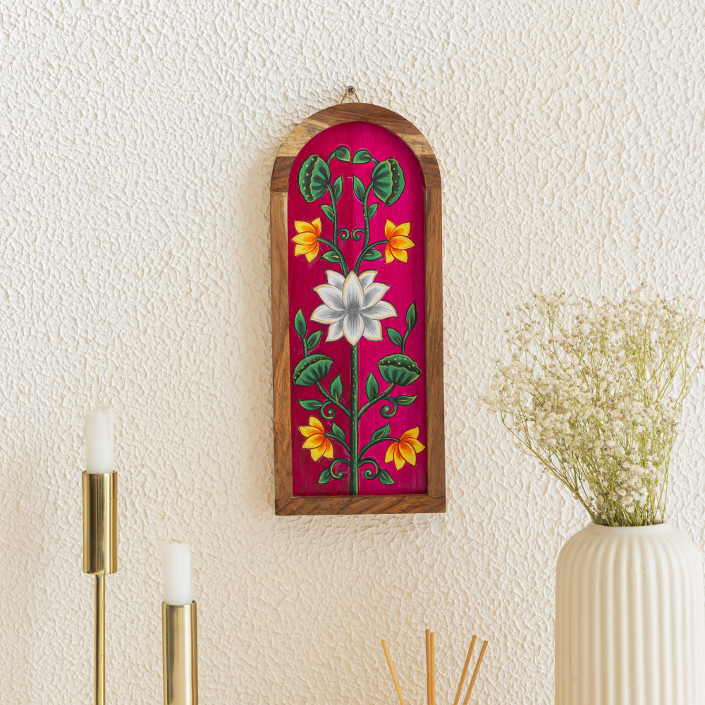 Sreyash Wooden Wall Plates | Artistic Living Room Decor