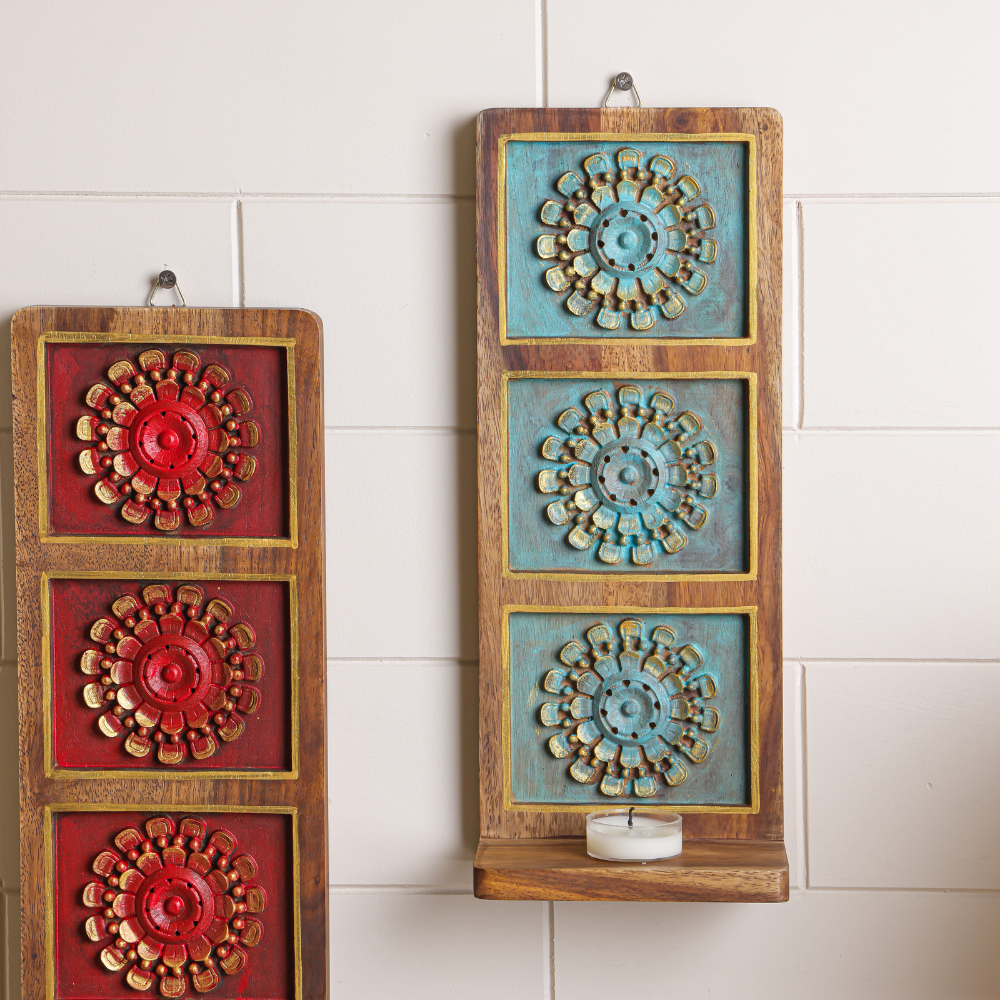 Sampannagrha Jharokha Wall décor   I Set of 2 |