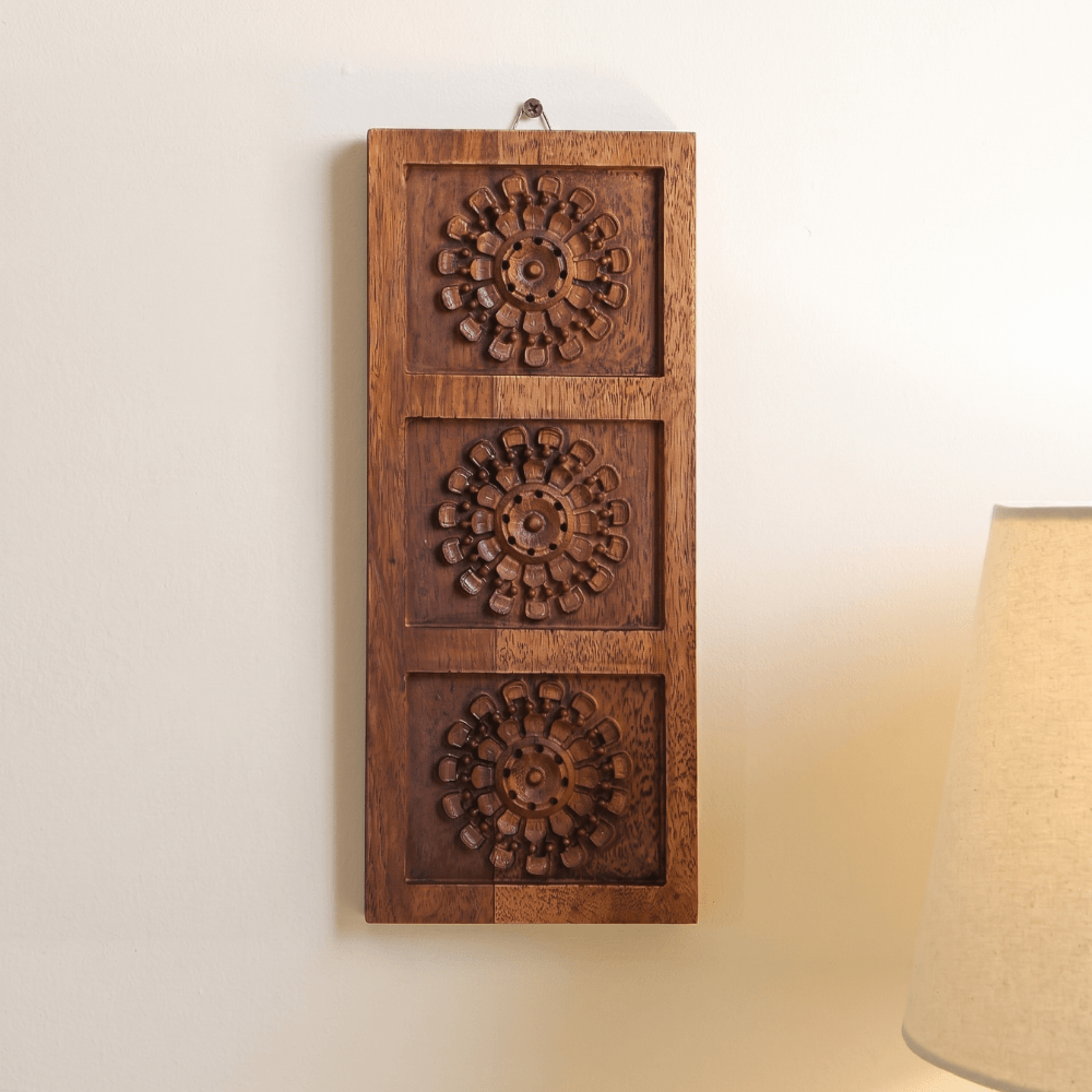 Carvi wall decor styled on living room wall