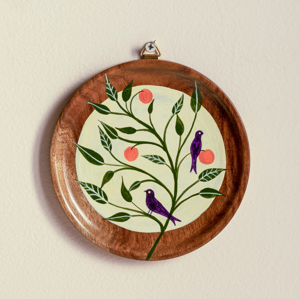 Eashan Wooden Wall Plates | Artistic Home Decor