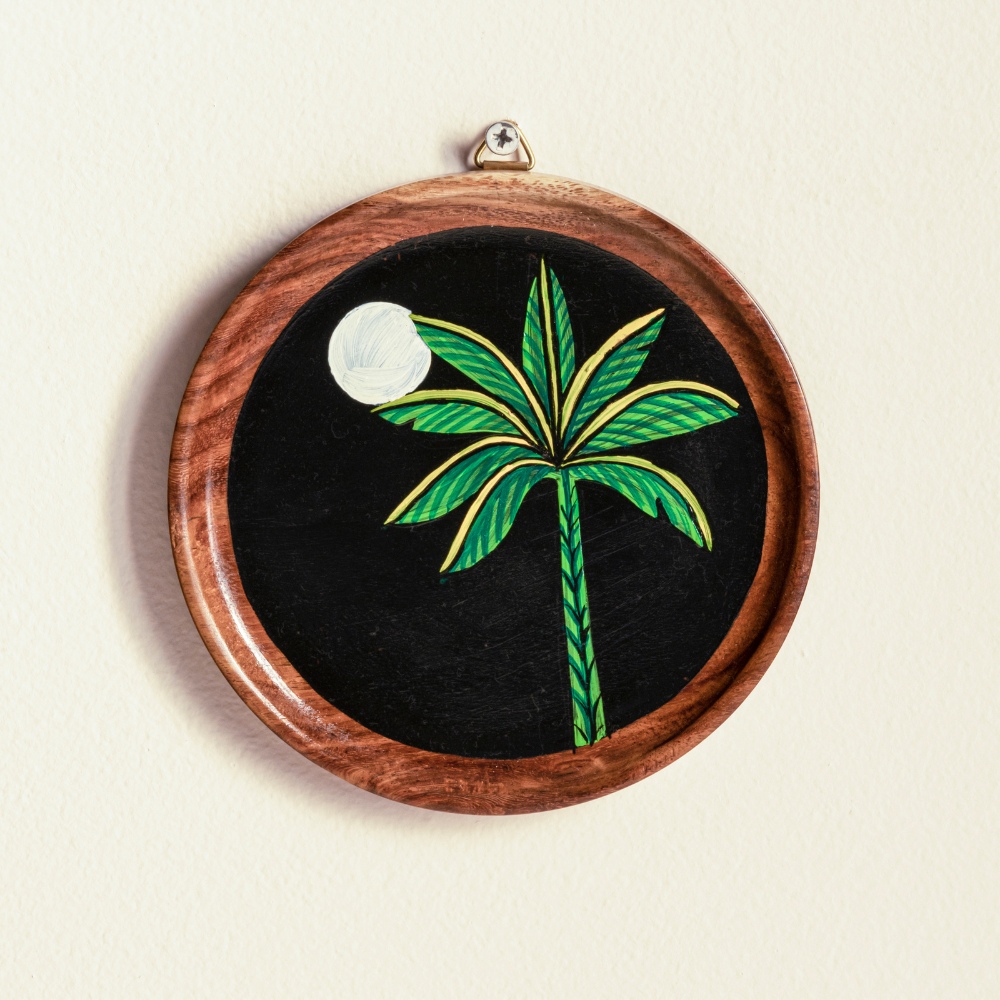 Adhrit Hand-Painted Wall Plates | Elegant Home Wall Decor