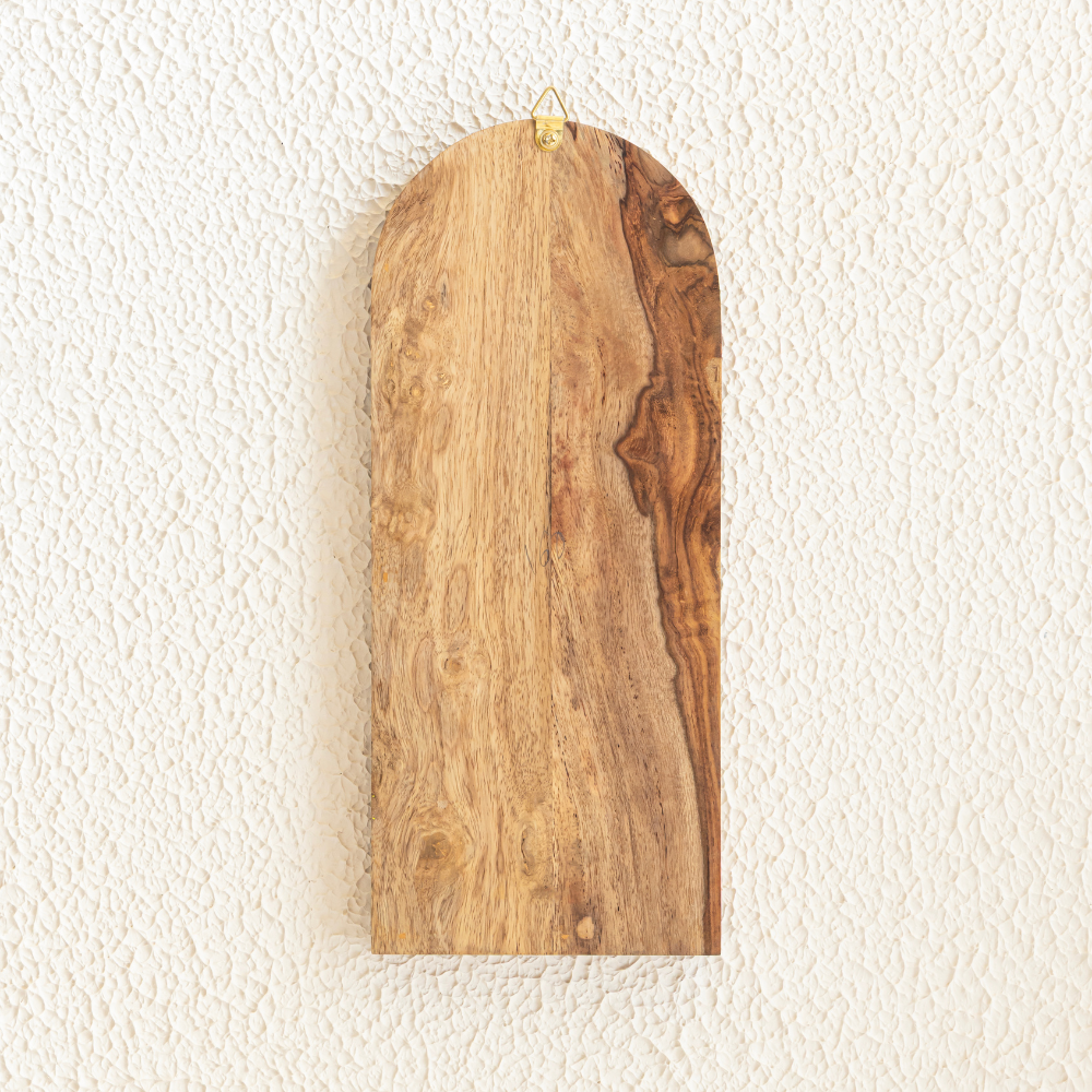 Vijay Dwar Wooden Wall Plates | Traditional Entry Decor