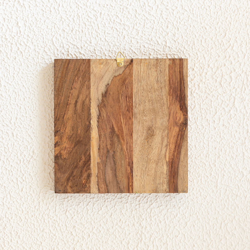 Madhuvak Wooden Wall Plates | Premium Artistic Decor