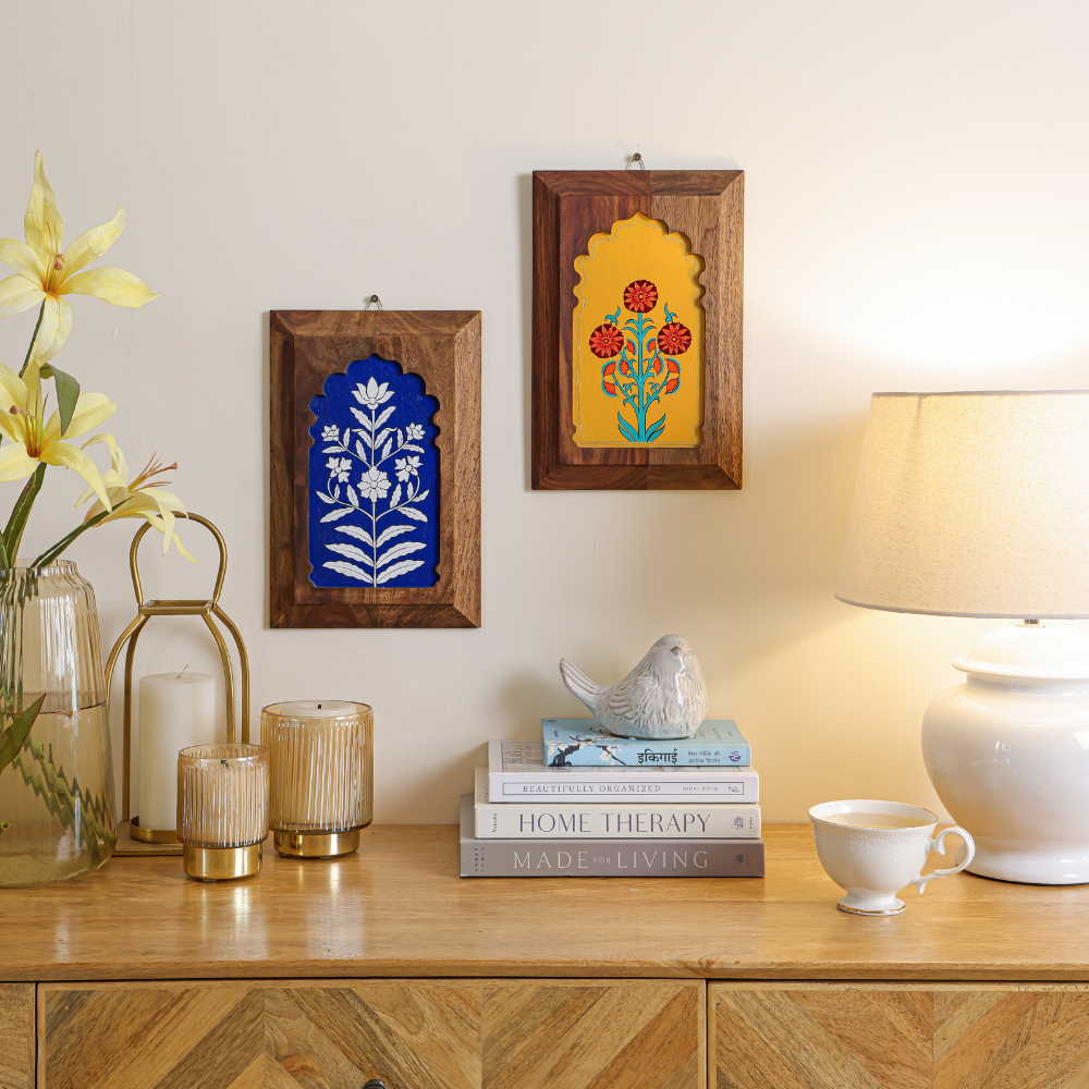 Aditya Wall decor Jharokha  I Set of 2 |