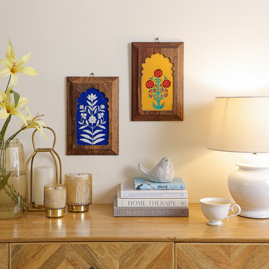Aditya Wall decor Jharokha  I Set of 2 |