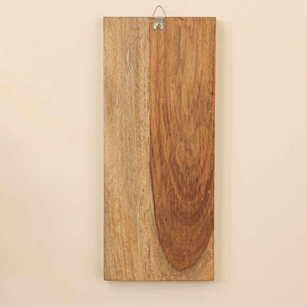 “Tārā-Mṛga” Handcrafted Wooden Wall Art with Cane Webbing & Celestial Deer Inlay